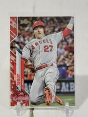 Mike Trout [Independence Day] #U-4 Baseball Cards 2020 Topps Update Prices