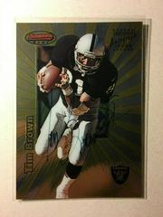 Tim Brown Football Cards 1998 Bowman's Best Autographs Prices
