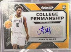 Adam Flagler [Black Gold] #DPA-AFG Basketball Cards 2023 Panini Prizm Draft Picks Autographs Prices