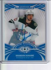 Brandon Duhaime Hockey Cards 2021 Ultimate Collection Introductions Autographs Prices