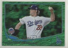 Clayton Kershaw [Emerald] #US106 Baseball Cards 2013 Topps Update Prices