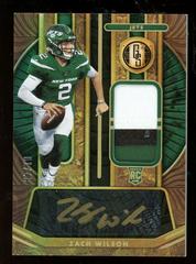 Zach Wilson [Rookie Jersey Autograph Prime] #202 Football Cards 2021 Panini Gold Standard Prices