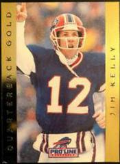 Jim Kelly #10 Football Cards 1992 Pro Line Portraits Quarterback Gold Prices