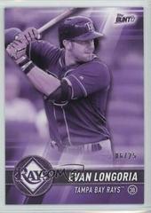 Evan Longoria [Purple] Baseball Cards 2017 Topps Bunt Prices