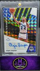 Elgin Baylor [Black Gold Choice] Basketball Cards 2019 Panini Mosaic Autographs Prices