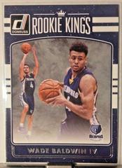 Wade Baldwin IV Basketball Cards 2016 Panini Donruss Rookie Kings Prices
