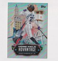 Jazz Chisholm Jr. #HA-23 Baseball Cards 2023 Topps Update Home Field Advantage Prices