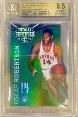 Oscar Robertson [Platinum Green] #128 Basketball Cards 2014 Panini Totally Certified Prices