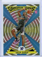 Jalen Duren [Blue] Basketball Cards 2022 Panini Chronicles Draft Picks Gamma Rays Prices