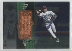 Sammy Sosa #70 Baseball Cards 1998 SPx Finite Prices