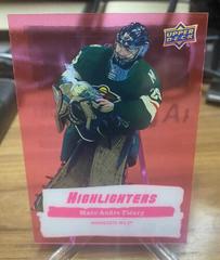Marc Andre Fleury [Pink] #HL-14 Hockey Cards 2022 Upper Deck Highlighters Prices