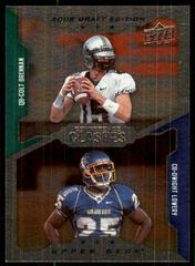 Colt Brennan, Dwight Lowery #241 Football Cards 2008 Upper Deck Draft Edition Prices