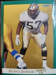 Rickey Jackson Football Cards 1991 Fleer Prices