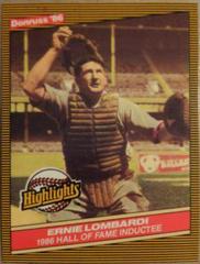 Ernie Lombardi #33 Baseball Cards 1986 Donruss Highlights Prices