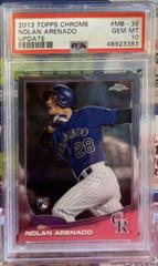Nolan Arenado #MB-39 Baseball Cards 2013 Topps Chrome Update Prices