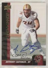 Anthony Castonzo [Autograph] #99 Football Cards 2011 Upper Deck Prices