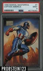 Captain America Marvel 1996 Masterpieces Prices