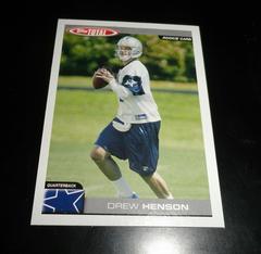 Drew Henson #410 Football Cards 2004 Topps Total Prices