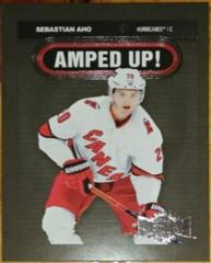 Sebastian Aho Hockey Cards 2021 Skybox Metal Universe Amped Up Prices