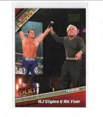 Ric Flair, AJ Styles [Gold] Wrestling Cards 2010 TriStar TNA New Era Prices