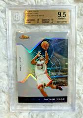 Dwyane Wade [Refractor] Basketball Cards 2004 Finest Prices