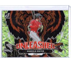 Marcelo Mayer [Green] #U12 Baseball Cards 2023 Panini Donruss Unleashed Prices