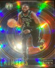 Jaylen Brown [Silver] #5 Basketball Cards 2020 Panini Select Numbers Prices