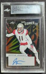 Jermaine Johnson II [Snakeskin] #HB-JJ1 Football Cards 2022 Leaf Valiant Autographs Here Comes the Boom Prices