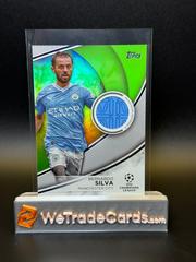 Bernardo Silva [Neon Green Foilboard] #TS-BS Soccer Cards 2023 Topps UEFA Club Superstar Relic Prices