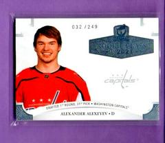 Alexander Alexeyev Hockey Cards 2020 Upper Deck The Cup Rookie Class of 2021 Prices