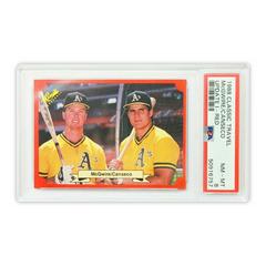 Canseco, McGwire [Red] Baseball Cards 1988 Classic Travel Update I Prices