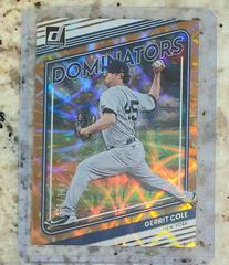 Gerrit Cole #D-11 Baseball Cards 2022 Panini Donruss Dominators Prices