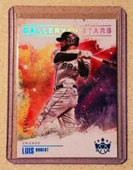 Luis Robert [Blue] Baseball Cards 2022 Panini Diamond Kings Gallery of Stars Prices