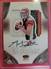 Andy Dalton [Jersey Autograph] #210 Football Cards 2011 Panini Crown Royale Prices