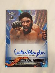 Curtis Blaydes [Blue Wave] Ufc Cards 2018 Topps UFC Chrome Autographs Prices