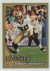 Jeremy Shockey #17 Football Cards 2010 Topps Prices