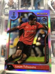 Loum Tchaouna [Refractor] Soccer Cards 2021 Topps Merlin Chrome UEFA Prices