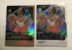 Ousmane Dieng [Gold] #9 Basketball Cards 2022 Panini Recon Future Legends Prices