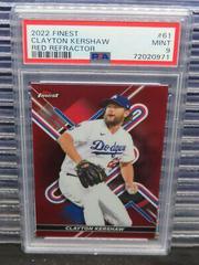 Clayton Kershaw [Red Refractor] #89 Baseball Cards 2020 Topps Finest Prices