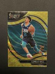 LaMelo Ball [Gold Wave] Basketball Cards 2020 Panini Select Prices