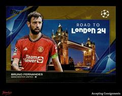 Bruno Fernandes [Gold Foilboard] #RF-15 Soccer Cards 2023 Topps UEFA Club Road to the Final Prices