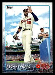Jason Heyward [Waving] #181 Baseball Cards 2015 Topps Prices