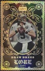 Drew Brees Football Cards 2022 Panini Legacy Lore Prices