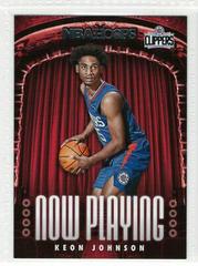 Keon Johnson #21 Basketball Cards 2021 Panini Hoops Now Playing Prices