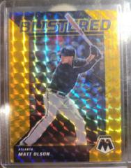 Matt Olson [Gold] Baseball Cards 2022 Panini Mosaic Blistered Prices