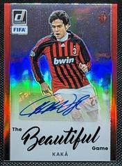 Kaka [Red] Soccer Cards 2022 Panini Donruss Beautiful Game Autographs Prices