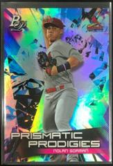 Nolan Gorman #8 Baseball Cards 2019 Bowman Platinum Prismatic Prodigies Prices