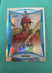 Jon Jay [Refractor] Baseball Cards 2008 Bowman Chrome Prospects Prices