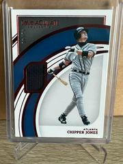 Chipper Jones [Red] #10 Baseball Cards 2022 Panini Immaculate Prices