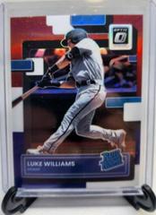 Luke Williams [Red White Blue] #89 Baseball Cards 2022 Panini Donruss Optic Prices